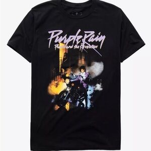 Prince Purple Rain T-Shirt Rock Prince and the revolution ☔️